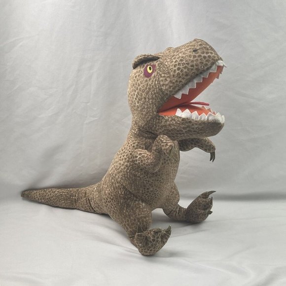 Universal Studios Jurassic World Dominion Raging T-Rex Pillow Buddy Plush 22" - Picture 1 of 13